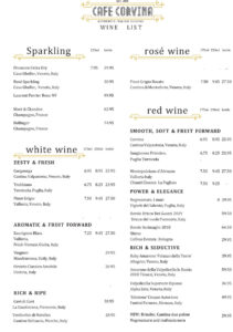 Wine List