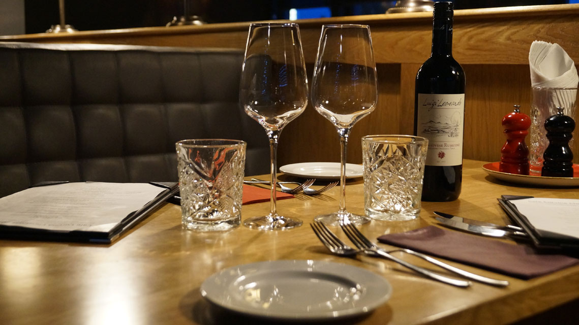 Prosecco two course lunch